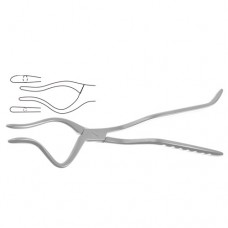 Rowe Disimpaction Forcep Right - Small Stainless Steel, 22.5 cm - 8 3/4"
